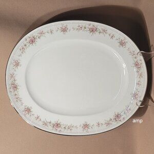 Noritake Thornton 3160 Medium Oval Serving Platter (13 1/2") EXCELLENT!